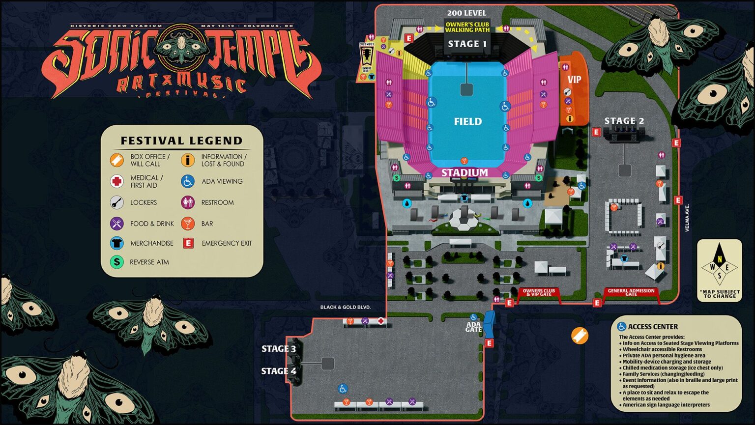 Festival Info Sonic Temple 2024 Columbus, OH